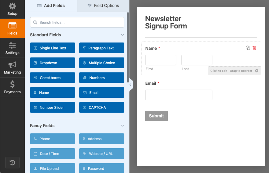 WPForms لايت