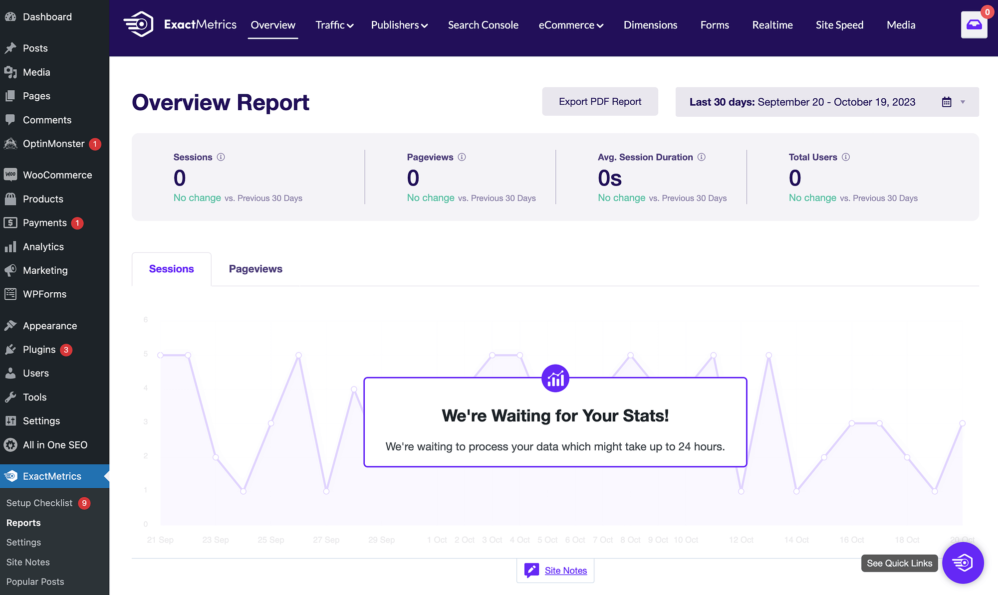 Об этом сообщает ExactMetrics.