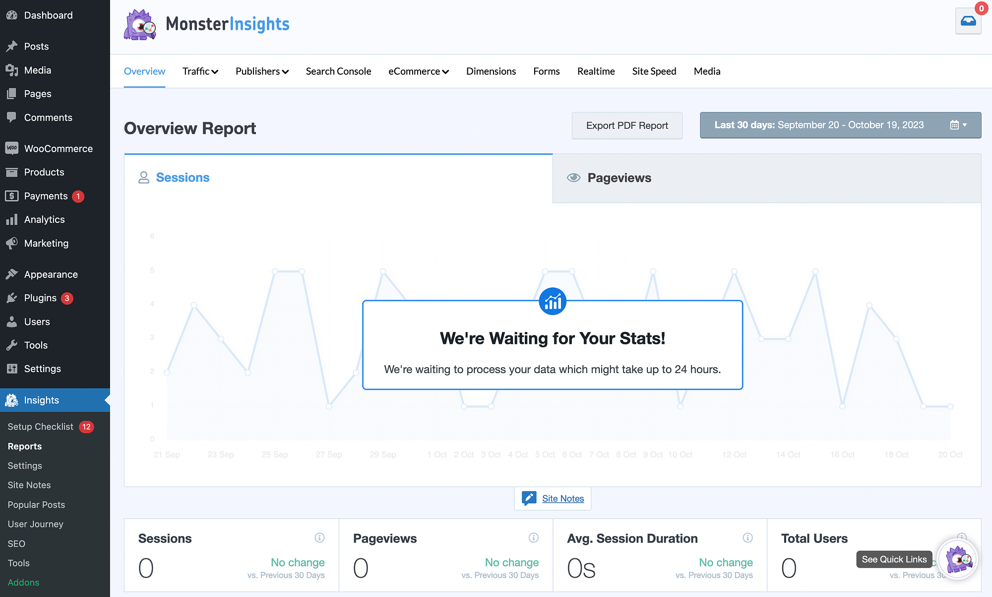 MonsterInsights 报道。