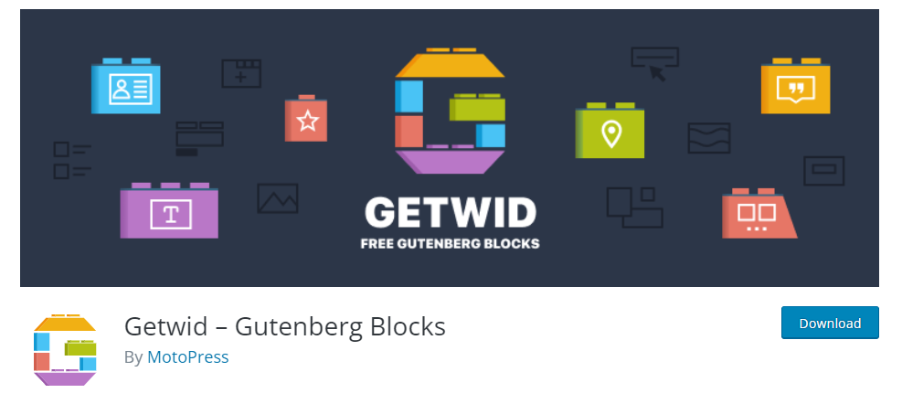 Getwid-Best-Gutenberg-페이지 빌더