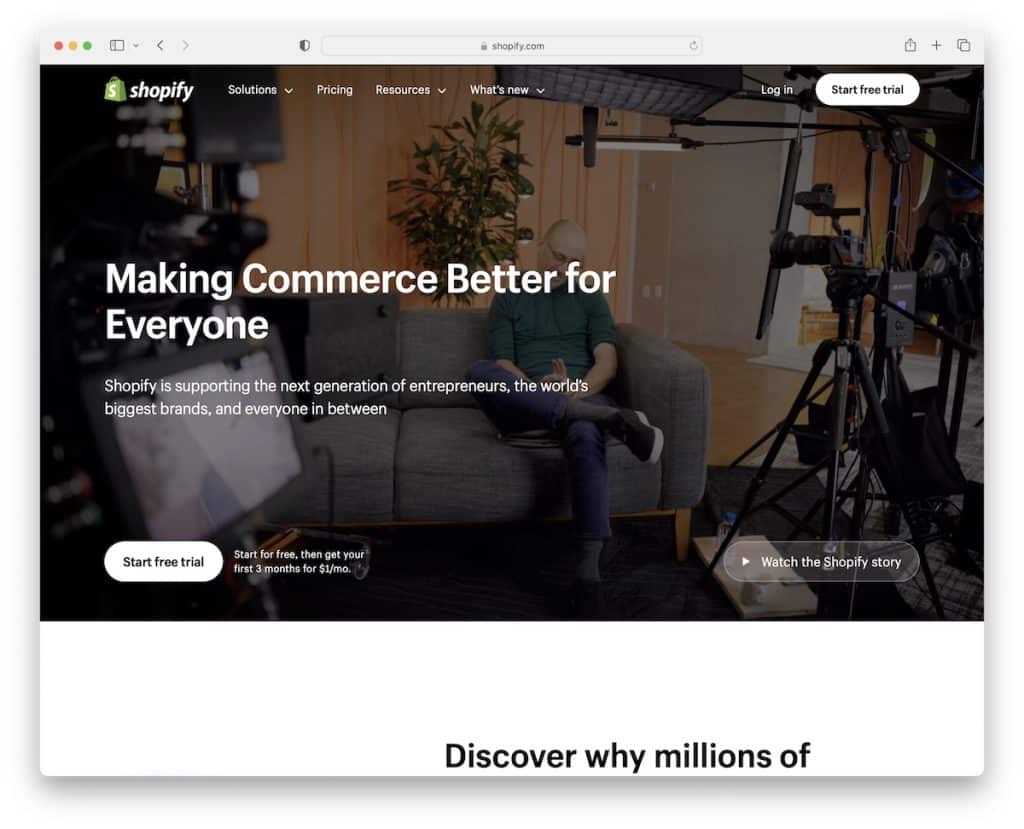 Shopify 電子商務CMS