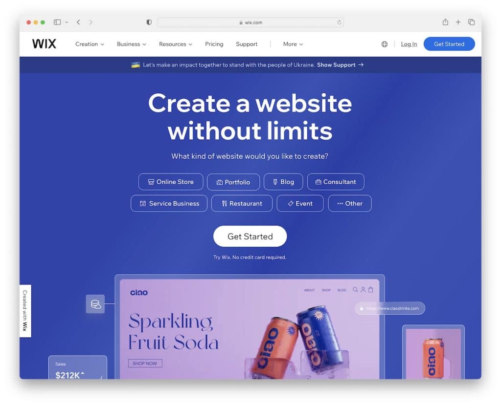 Wix E-Commerce-CMS