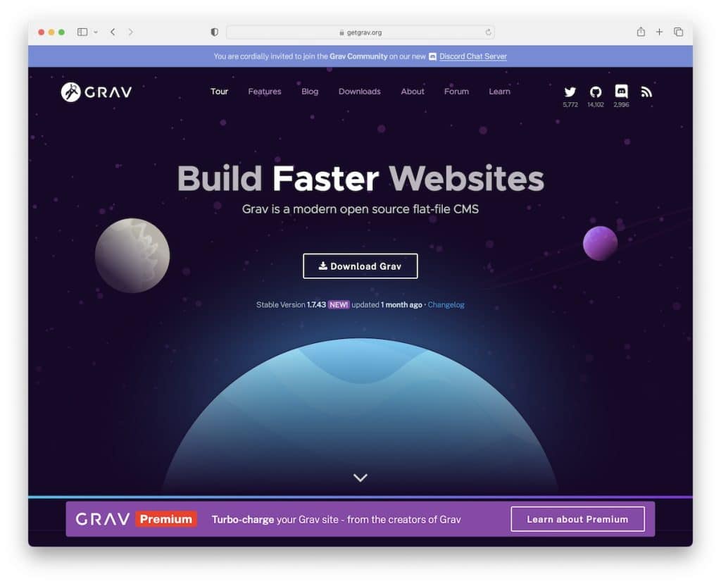 grav cms sumber terbuka