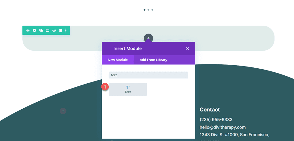 Divi Sertakan Beberapa Alamat Email Dalam Modul Formulir Kontak Tambahkan Teks