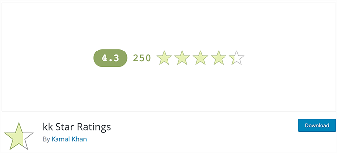 kk Star Ratings