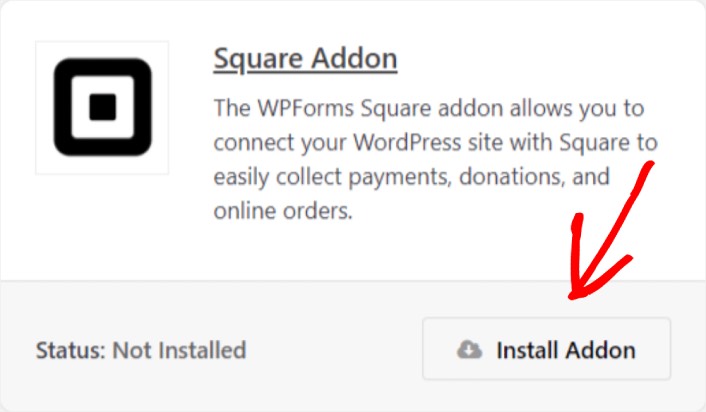 Addon Square pentru WPForms