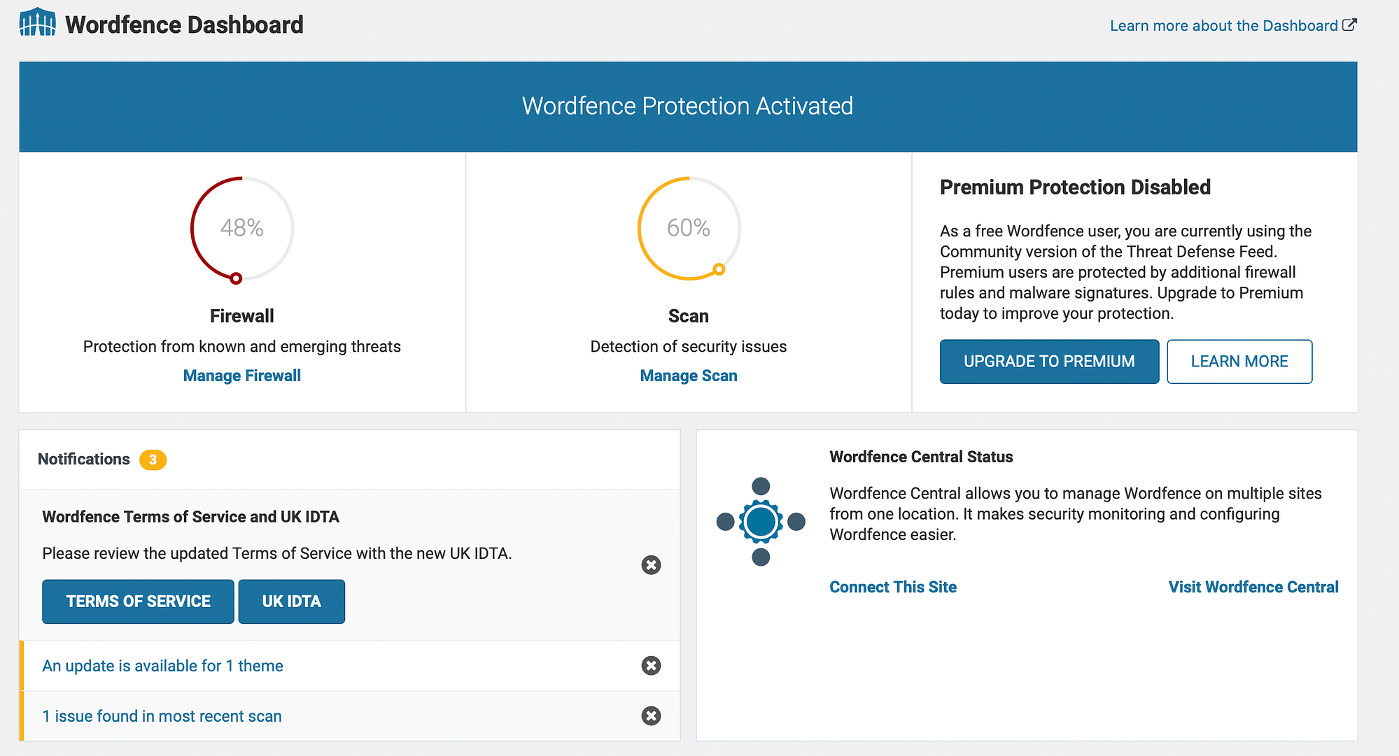 Wordfence vs All-In-One WP Security: Facilidade de uso.