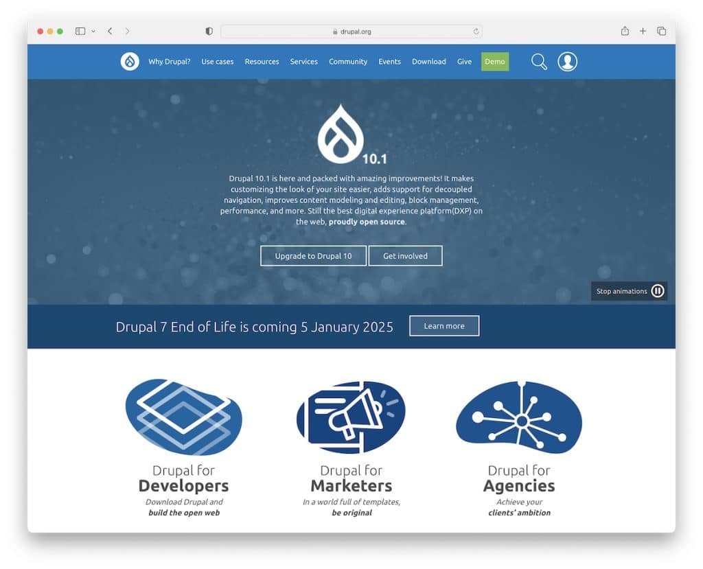 Drupal Open-Source-CMS