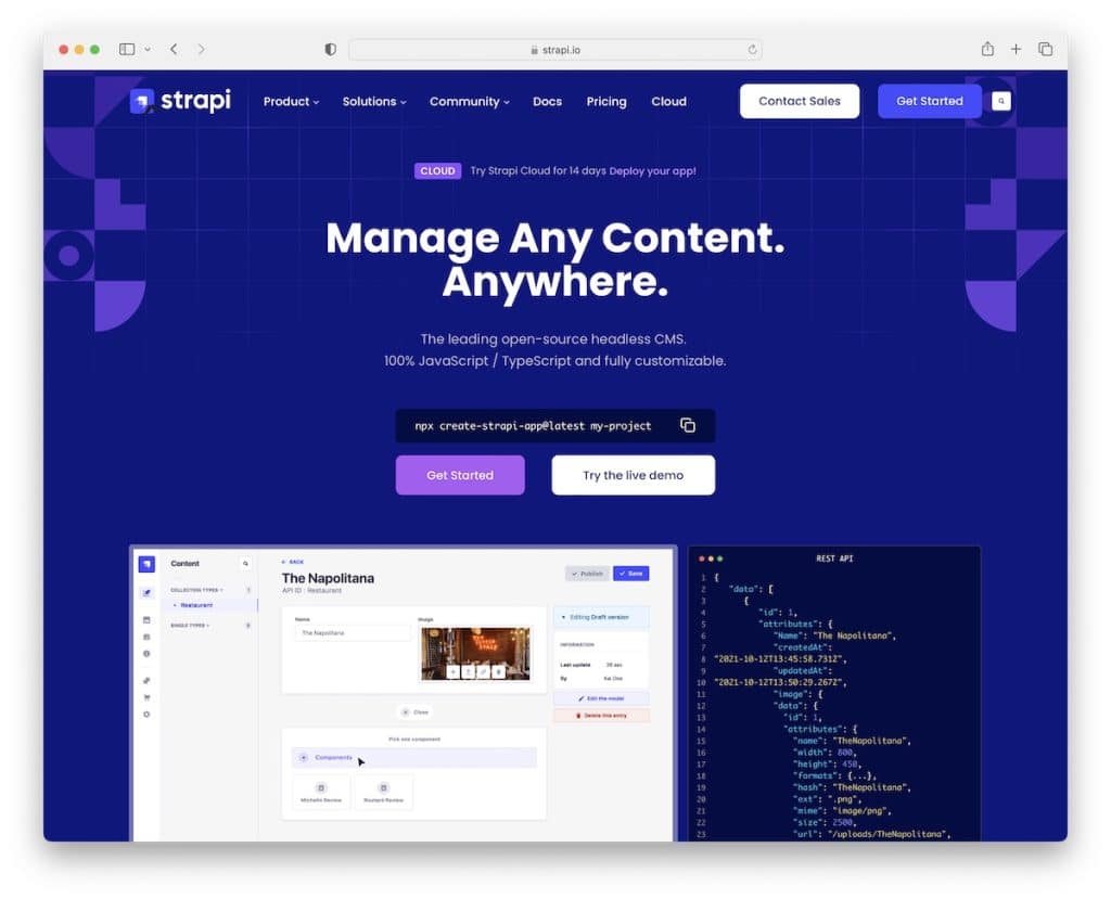 Strapi cms dla nextjs