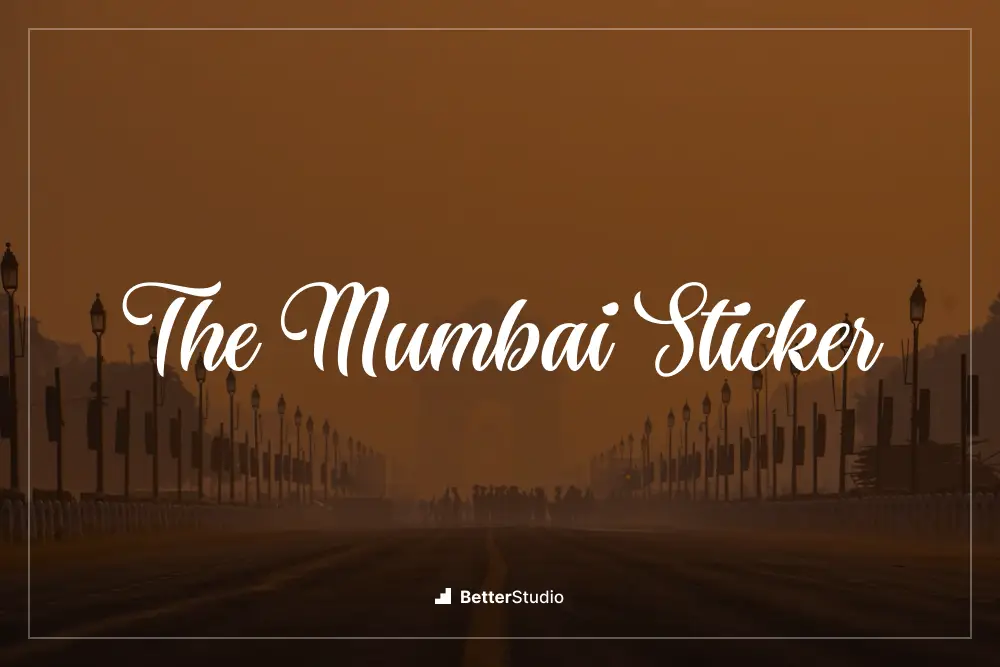 Stiker Mumbai -