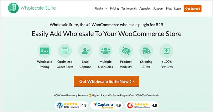 Wholesale Suite Plugins