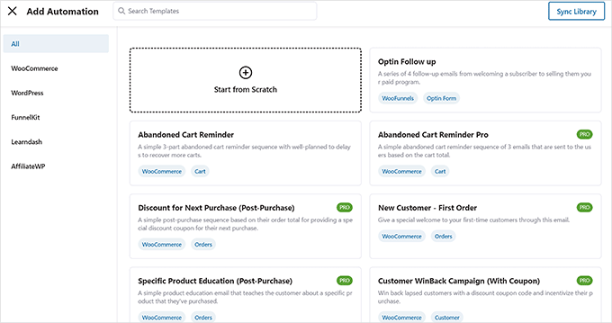 FunnelKit new automations