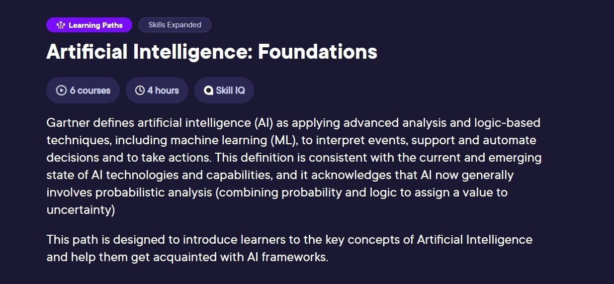 ベスト AI コース Pluralsight (AI Foundations)