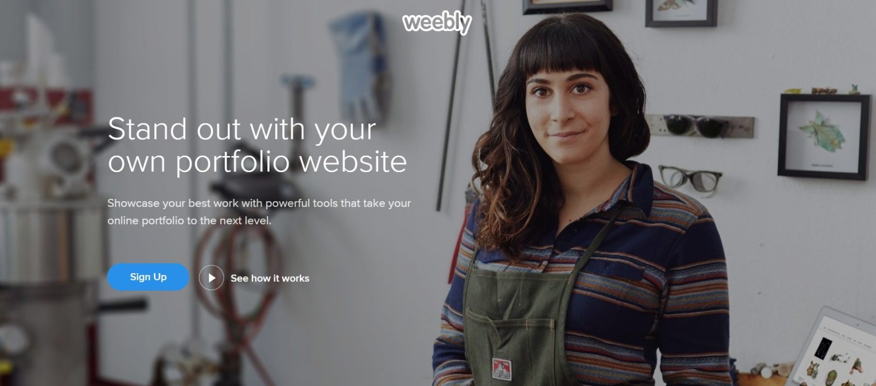 Weebly 投资组合网站