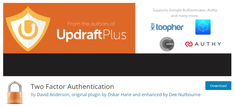 兩因素身份驗證 - WordPress 兩因素身份驗證插件