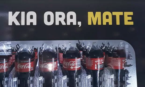 kia ora mate coca cola traducción fallida