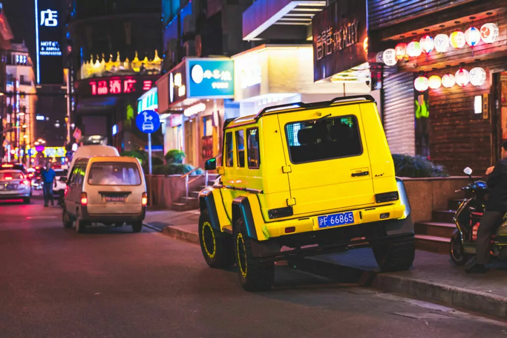 coche mercedes en china