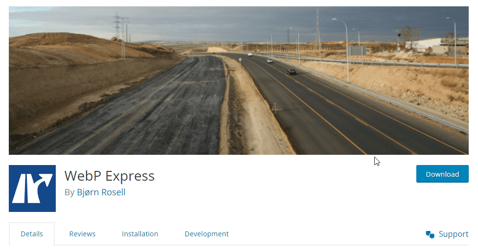 ปลั๊กอิน WebP Express - WordPress WebP