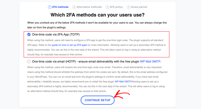 2fa method