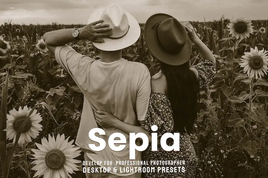 Sepia - Preset Desktop dan Seluler -