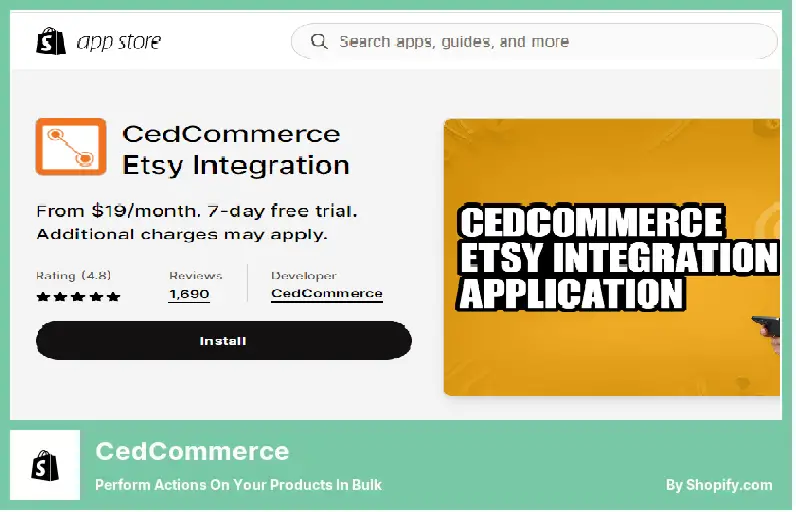 CedCommerce - Lakukan Tindakan Pada Produk Anda Secara Massal