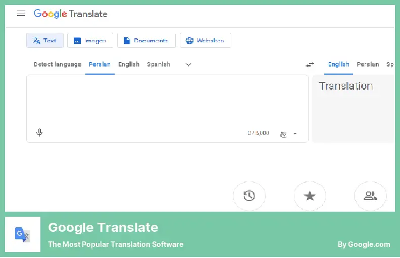 Google Translate - Cel mai popular software de traducere