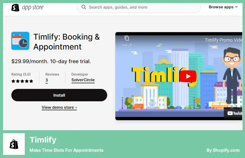 Timlify - Buat Slot Waktu untuk Janji