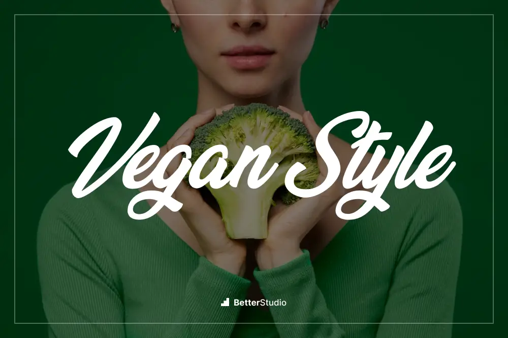 Veganer Stil -