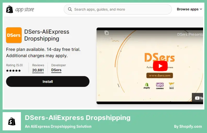 DSers‑AliExpress Dropshipping - AliExpress Dropshipping 解决方案