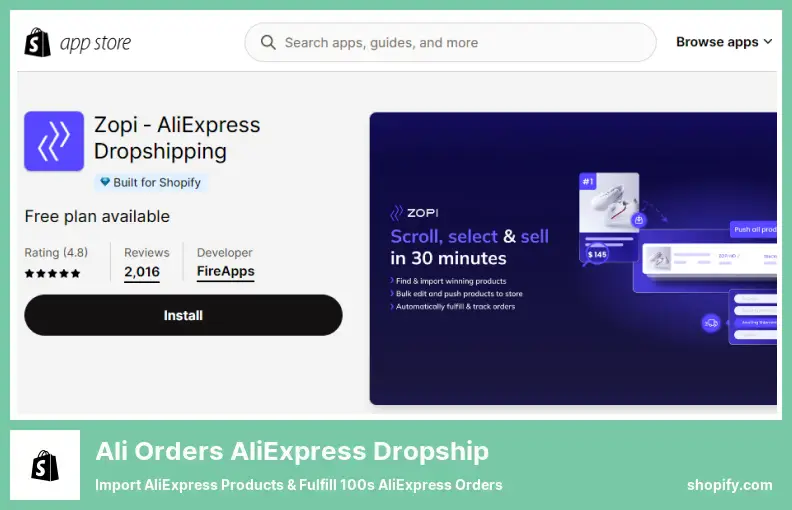 阿里訂購速賣通 Dropship - 進口速賣通產品並履行 100 個速賣通訂單