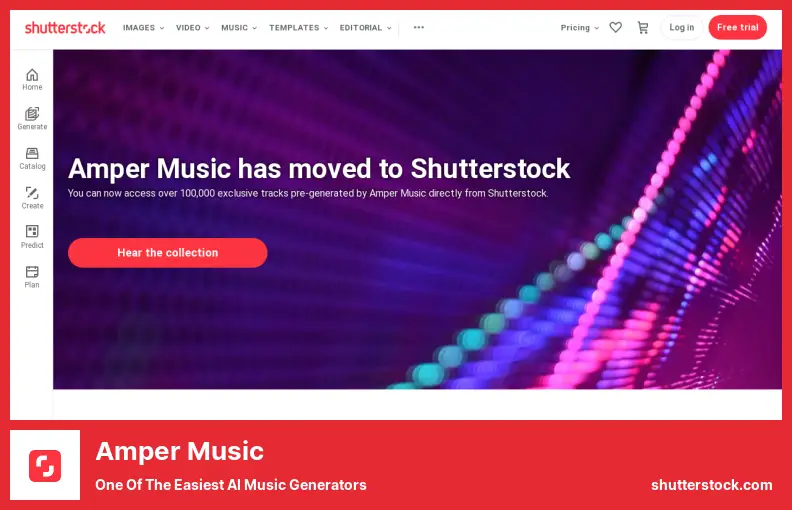 Amper Music - Salah Satu Generator Musik AI Termudah