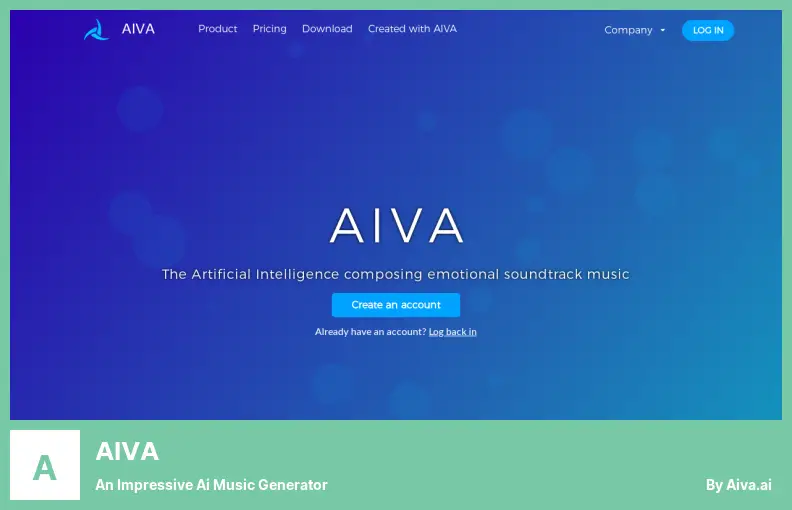 AIVA - um impressionante gerador de música Ai