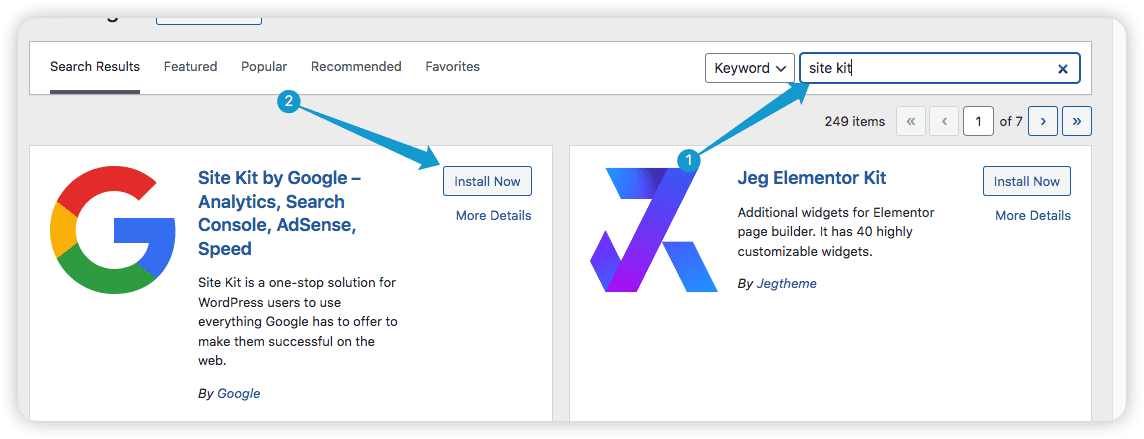 Installa e attiva il plug-in