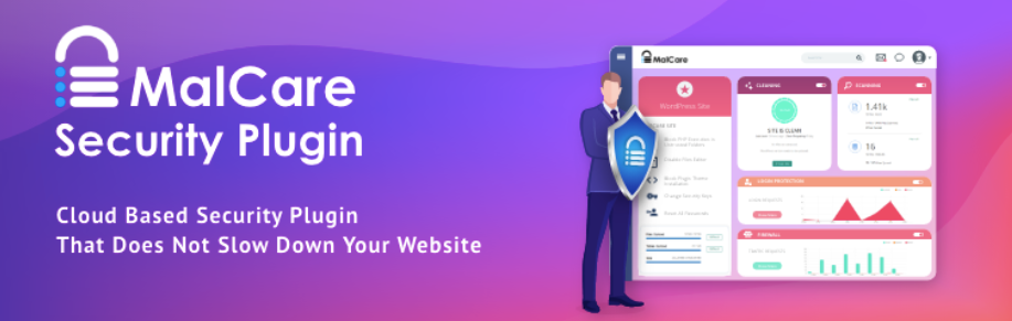 Dies ist ein Screenshot des MalCare Security Plugins