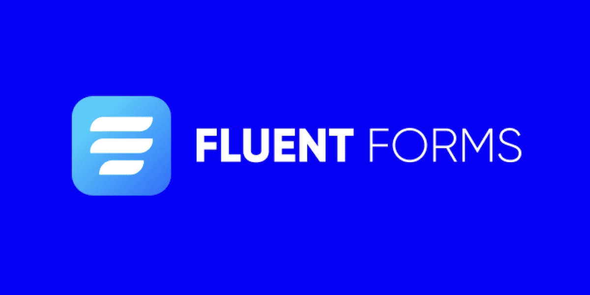 O logotipo do Fluent Forms.