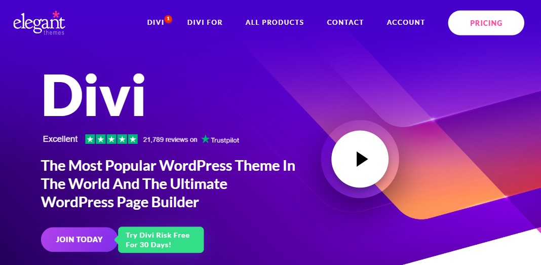 Dviv WordPress Theme und Page Builder