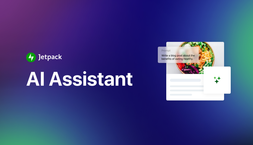 Page d'accueil de Jetpack AI Assistant