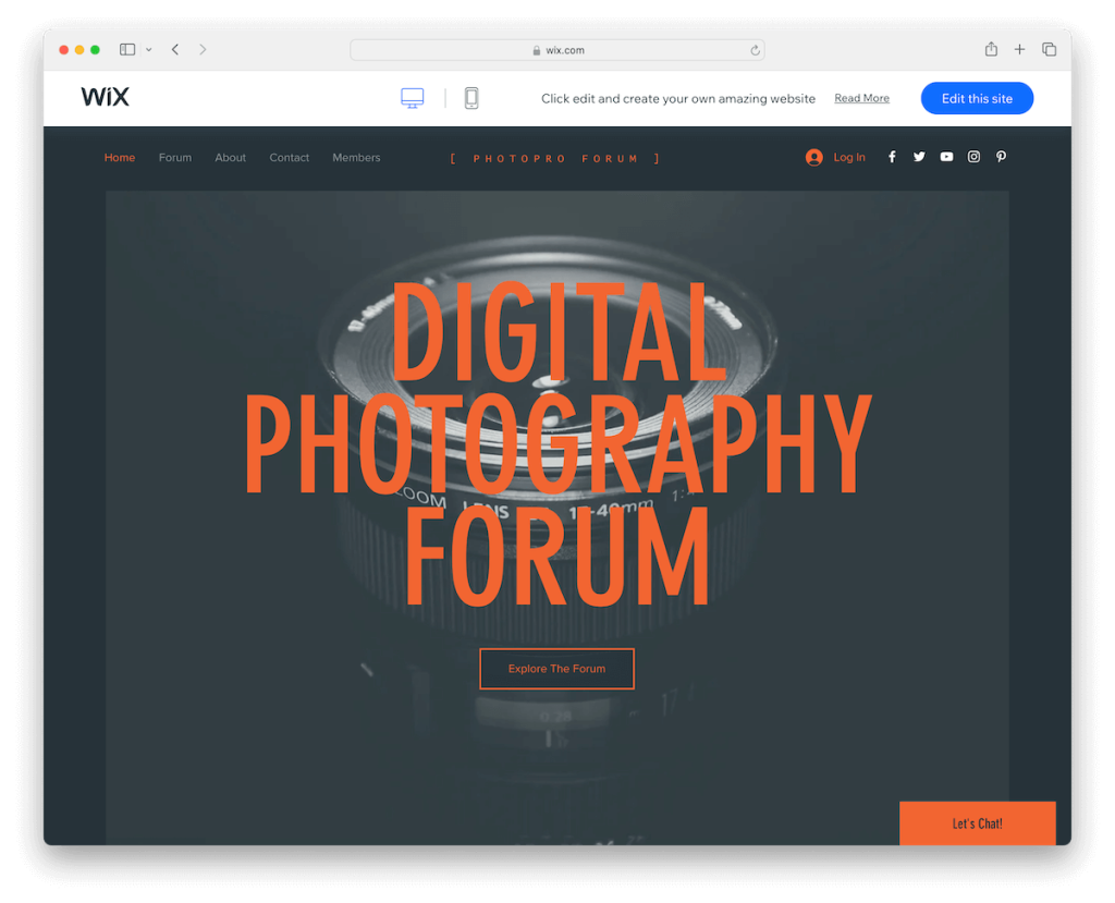 forum fotograficzne wix