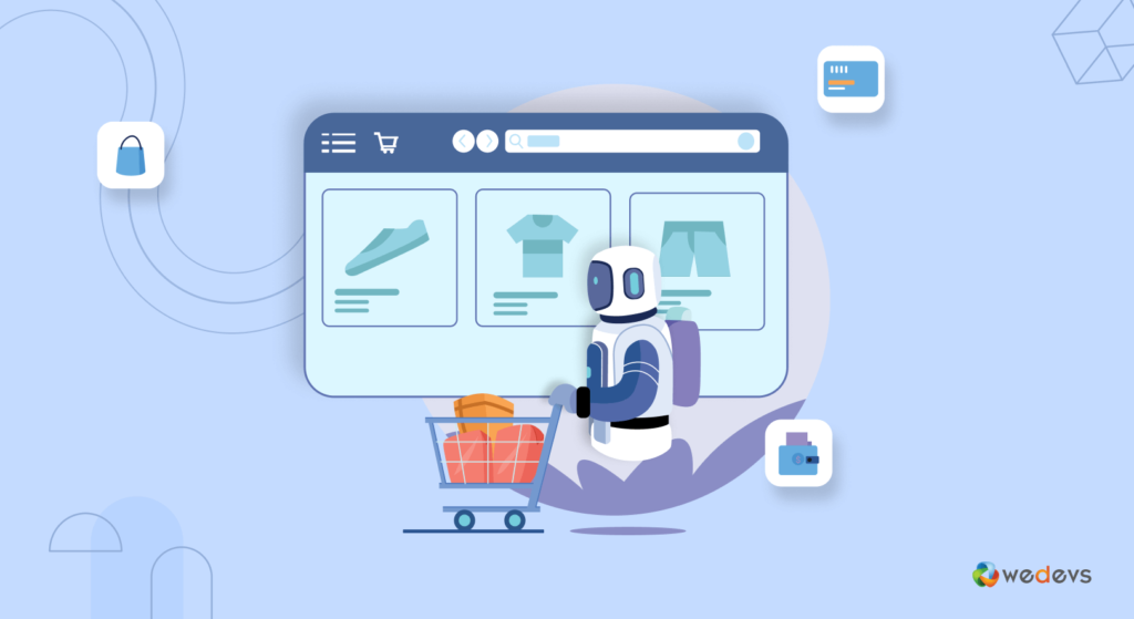 Esta é a imagem principal do blog - AI Trends for eCommerce Business