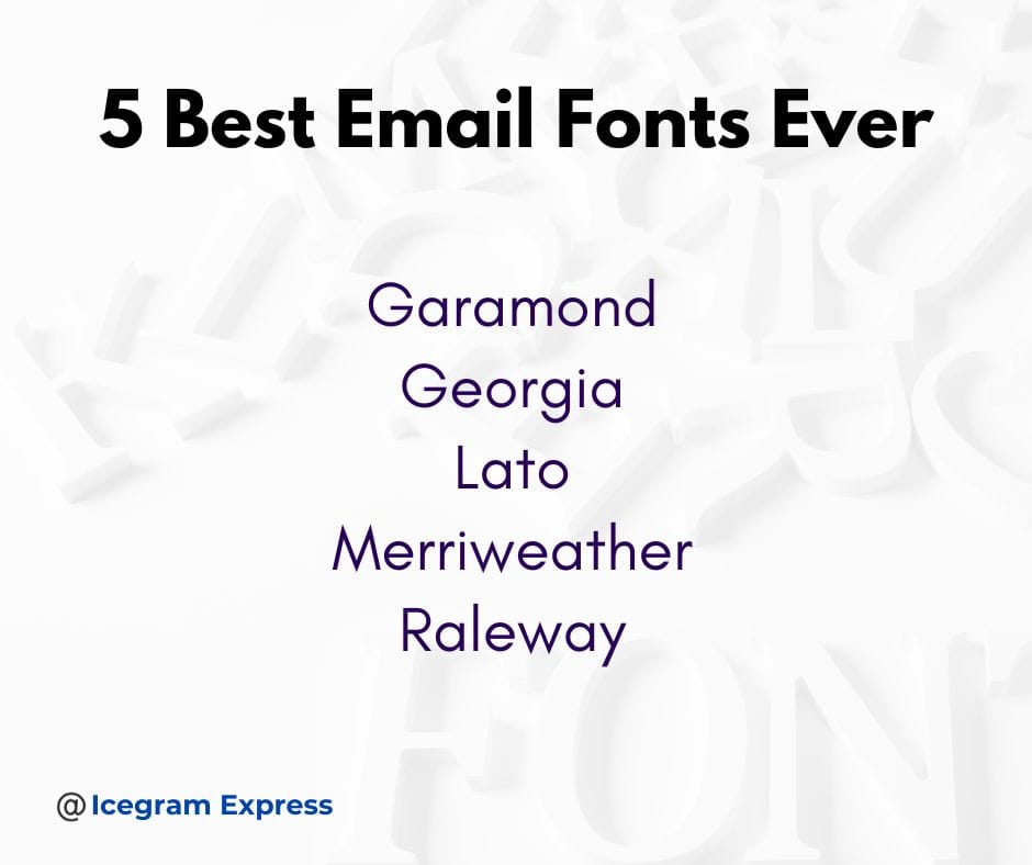 cara memilih font email_5 gambar font email terbaik yang pernah ada