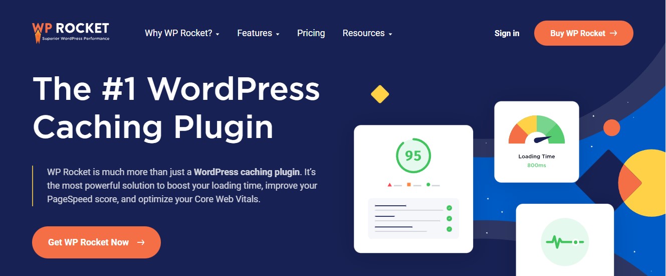 WP Rocket - WordPress 缓存插件