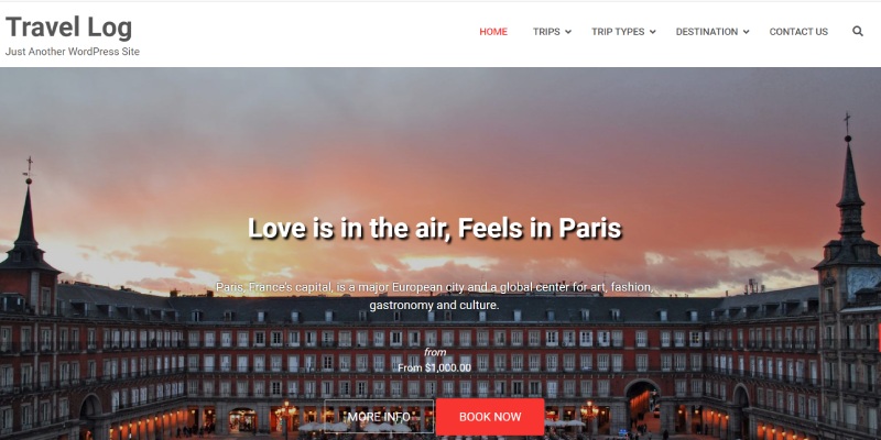 Travel Log – Just Another WordPress Site