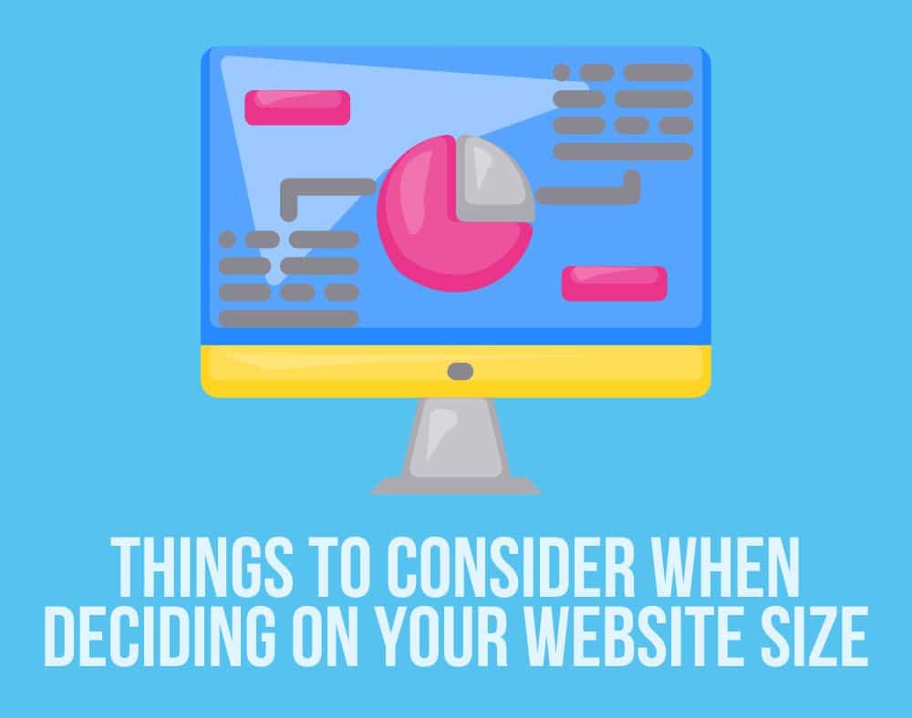 ウェブサイトのサイズを決める際に考慮すべきこと