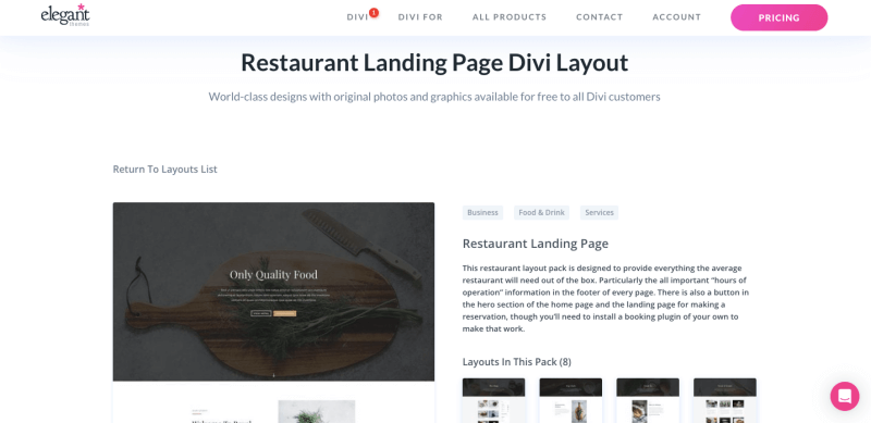 Divi-Theme-für-Restaurant