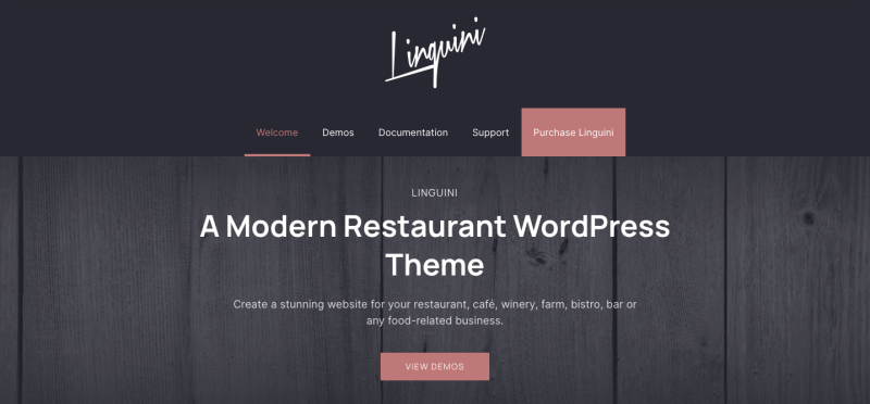 Linguini-Theme-für-Restaurant