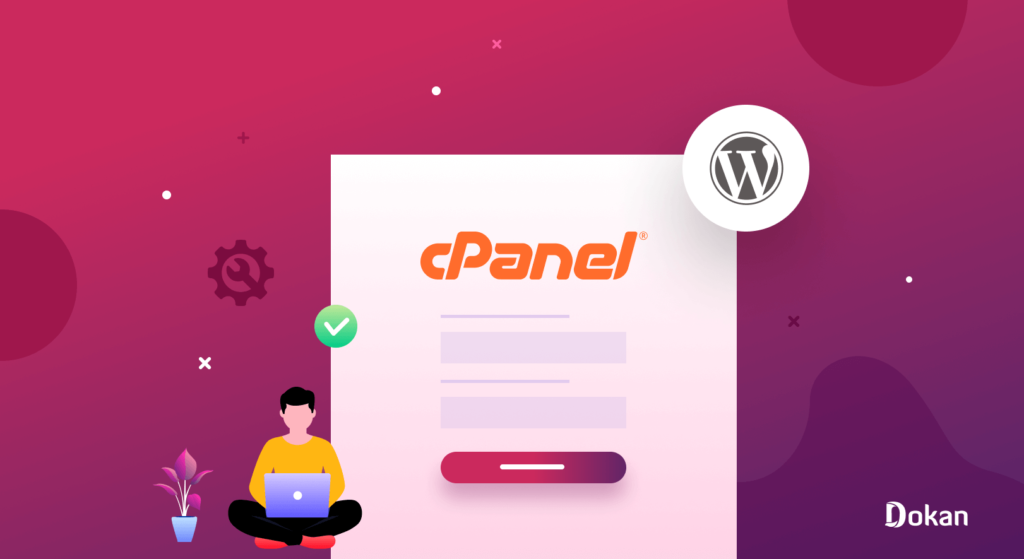 Esta es una imagen que muestra a un chico instalando WordPress en cPanel.