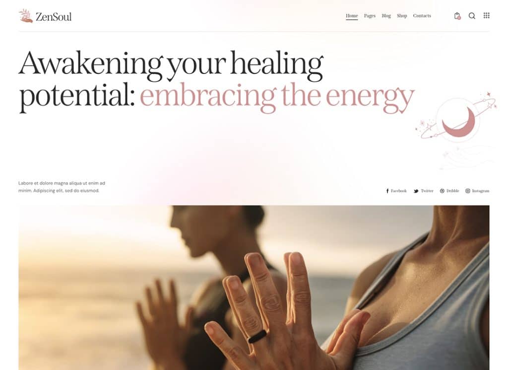 ZenSoul – WordPress-Theme für Spa-Salon und Wellness