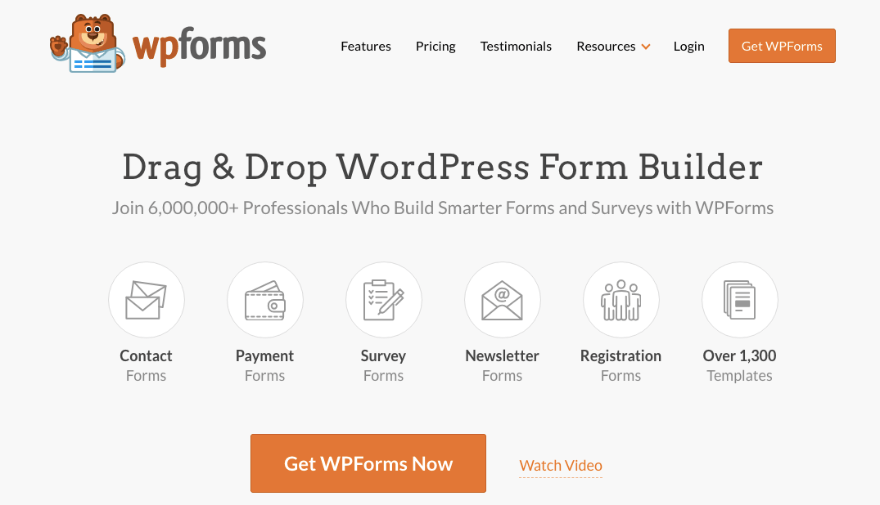 Pembuat formulir WPForms untuk WordPress