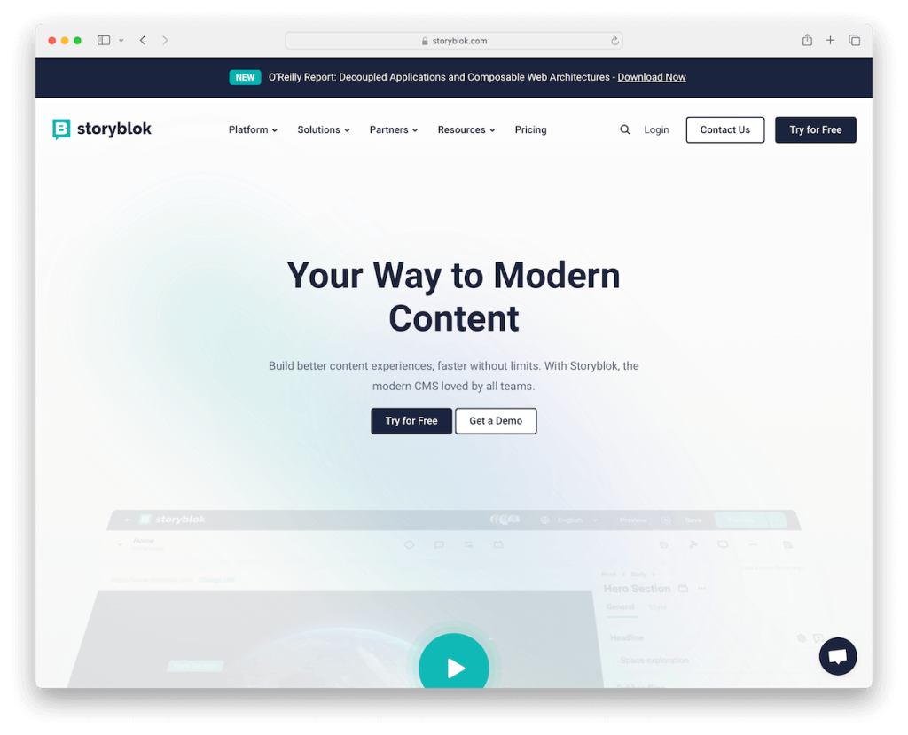 site-ul static storyblok cms