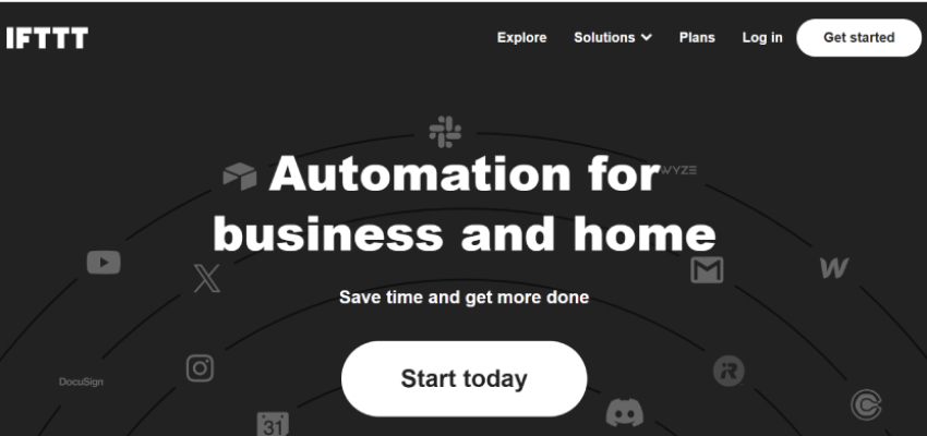 IFTTT Automate business home